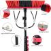 Water Fed Pole Kit Window Cleaning Pole Water Fed Telescopic Brush/Extendable Cleaner Conservatory Roof Suitable for Car Indoor Outdoor High Windows (5.4m/18ft 55cm) - Buy Online on GoSupps.com