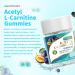 Acetyl L-Carnitine Gummies - Boost Energy Brain Clarity & Endurance | 1000mg 60 Fruit-Flavored Gummies | Ideal for Athletes & Seniors - Buy Online on GoSupps.com