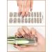 Kalolary Gel Nail Polish Strips Nail Gel Art Sticker Waterproof Full Nail Wraps Decal Sets with Scissors Nail File and Stick for Women Girls Nail Art Decor (UV/LED Lamp Required)-9 - Buy Online on GoSupps.com
