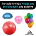 Sports Stable Exercise Ball Pump  Dual Inflation Manual Air Pump for Your Gym Ball  Swiss Ball  Yoga Ball  Pool Inflatables and Party Balloons - Buy Online on GoSupps.com
