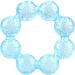Nuby Pur Ice Bite Soother Ring Teether (Blue/Red) - Soothing Relief for Teething Babies - Buy Online on GoSupps.com