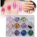 Nail Art Powder Easy To Apply Nail Decoration Powder Bright Luster Manicure Store Salon Shop Beauty Shop for Home - Buy Online on GoSupps.com