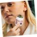 DOITOOL Jade Roller Face Roller for Face Roller Puffy Eye Roller Face Puffiness Roller Face Eye Massaging Tool Face Ice Roller Metal Eyes Pink - Buy Online on GoSupps.com