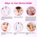 7 in 1 Derma Roller Kit with Jade Roller - Facial Microneedle Roller for Scarring & Skin Rejuvenation | Beauty Tools for Face Lift & Beard Care - Buy Online on GoSupps.com