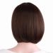 MapofBeauty 12/30cm Dark Brown Straight BOB Wig for Women | Role Play & Fashion Hairpiece - International Shipping Available - Buy Online on GoSupps.com