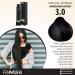 Femma's Dark Brown Intensive 3.0 Hair Color | Professional Cream with Argan Oil Keratin & Ceramides | Permanent Tint for Radiant Results | 100ml - Buy Online on GoSupps.com