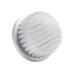 Rechargeable Facial Cleansing Brush with 1-Minute Timer & LED Indicator - Showerproof White/Silver - Shop Internationally - Buy Online on GoSupps.com