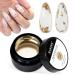 RARJSM Metallic Painting Gel Nail Polish Bronze Gold Chrome 3D Metal Painted Drawing Gel Polish 8ml Reflective Mirror Effect Glossy Shine Soak Off Curing Need Home Salon DIY Nail Art Liner Design