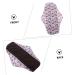 6pcs Reusable Menstrual Pads - Washable Aunt Towel Pad for Heavy Flow - Cotton Panty Liner for Women - Reusable Napkin for Periods - Buy Online on GoSupps.com