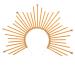 Gold Crown Headband Halo Crown Headband Spiked Greek Headband Sunburst Headpiece Star Goddess Headpiece DIY Costume Hair Accessory for Halloween Wedding Birthday Party Golden