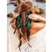 Zoestar Boho Feather Headband Indian Tribal Headpiece Feathers Tassel Hippie Headdress Festival Costume Hair Accessories for Women and Girls (A) - Buy Online on GoSupps.com