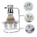 Ipetboom Beard Brush Holder & Men's Grooming Kit - Stainless Steel Shaving Stand for Mustache & Razor - Buy Online on GoSupps.com