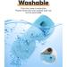Heated Eye Mask for Dry Eyes | Cordless Warm Compress for Styes & Blepharitis | 3 Temperature Settings | Washable & Rechargeable | Perfect Gift (Blue - Buy Online on GoSupps.com