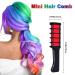 Kids Temporary Hair Chalk Comb - Non-Toxic Washable Hair Color Dye - Girls Gift for Halloween, Christmas, Birthday Parties - 6 Colors - Ages 1-10 - Buy Online on GoSupps.com