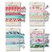 20 Pcs Elastic Hair Ties  ULIFEMALL No Crease Ribbons Ouchless Ponytail Holders Hair Bands Hair Ropes Colorful Party Bracelets Hair Accessories for Girls and Women