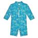 weVSwe Baby Toddler Boy Swimsuit UPF 50+ Sun Protection Rash Guard Swimwear with Crotch Zipper 0-3 Years 12-18 Months Green Leaves Short