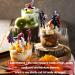 Superheld Cake Topper Set - 48 Avengers Cupcake Decorations for Kids Birthday Parties & Superhero Themes - Buy Online on GoSupps.com