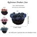 4 Pack Women Hair Bun Cover Net Snood Hair Barrette Clips Hair Accessories - Navy Blue, Pink, Sky Blue, Purple - Ideal for Lady, Women, Nurse, Stewardess - Buy Online on GoSupps.com
