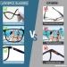 Distance Nearsighted Glasses for Men & Women - Anti Blue Light Blocking TR90 Frame -1.5 Diopters for Myopia & Farsighted Vision - Buy Online on GoSupps.com