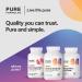 PureFormulas Vitamin D3 K2 Supplement, 5000 Iu Vitamin D3 and 90 mcg Vitamin K2, Supports Bone Strength, Calcium Balance, Heart Health, Gluten-Free & Non-GMO, 60 Capsules for Optimal Wellness - Buy Online on GoSupps.com
