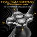 5-in-1 Electric Razor for Bald Men - Multifunctional Head Shaver Grooming Kit - Buy Online on GoSupps.com