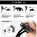 Magnetic Eyeliner and Magnetic Eyelash Kit Magnetic Eyeliner With Magnetic Eyelashes Reusable 3D Magnetic False Eyelashes Kit No Glue Full Eye 5 Magnets Natural Soft False Eyelashes Extensions - Buy Online on GoSupps.com