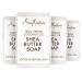 SheaMoisture Shea Butter Soap for All Skin Types 100 percent Virgin Coconut Oil Cruelty Free Skin Care 8 oz 4 Count