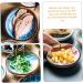 HOMSFOU 3pcs Japanese Sauce Dish Mini Sauce Dish Dipping Bowls Prep Bowls Small Glass Bowls Small Ceramic Bowls Pinch Bowls Mini Condiments Small Vinegar Bowls Round Cold Cuts re-usable 8.5x8.5CM As Shown - Buy Online on GoSupps.com