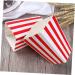 Alipis 10pcs Boxes Popcorn Carton Popcorn Containers Movie Night Disposable Containers Halloween Decorations Outdoor Cheese Popcorn Gifts Paper Red European and American Popcorn Cup - Buy Online on GoSupps.com