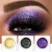 Fard paupi res liquide paillettes 3 couleurs argent es noires violettes dor es scintillantes fum es et scintillantes maquillage cor en haute pigmentation s chage rapide ombre  - Buy Online on GoSupps.com