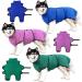OWBB Extra Suction Dog Bath Towel & Fast-Drying Cat Bathrobe - XL Adjustable Pet Coat - Ideal for Quick Drying Pets - Buy Online on GoSupps.com