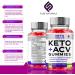 Keto Thrive ACV Gummies (2 Pack) - 1000MG Apple Cider Vinegar Supplement for Ketosis Support with Folic Acid & B12 - 120 Gummies - Buy Online on GoSupps.com