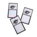 FRCOLOR 3 Sets Eye Makeup Stickers Delicate Jewellery Body Stickers Makeup Jewels Face Jewellery for Sticking Rainbow Rhinestones Alien Face Jewels Diamond Nail 5X5X50.2CM Assorted Colours A