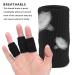 ZEPOHCK 10 Pcs Finger Sleeve Brace - Compression Finger Protector for Sports | Basketball & Tennis Support (Black - Buy Online on GoSupps.com