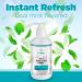 Everest Oral Care Alcohol-Free Mouthwash for Bad Breath, Plaque, Sensitive Teeth, Gingivitis - Fresh Mint Flavor, Fluoride Rinse - Buy Online on GoSupps.com