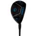 LAZRUS GOLF Premium Hybrid Golf Clubs for Men - 2,3,4,5,6,7,8,9,PW Right Hand & Left Hand Single Club, Graphite Shafts, Regular Flex Black Right Hand #3, RH, Black Single