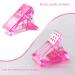 MIKIMIQI Dual Nail Forms Set - Poly Gel Kit with 120 Stiletto Nail Molds, 10 Pink Acrylic Nail Tips Clips, Dual-Ended Gel Brush, Nail File for Polygel Extension - Buy Online on GoSupps.com