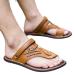 MisFun Men's Orthopedic Shoes for Bunions Breathable Clip Toe Orthopaedic Sandals Flat Heel Orthopedic Beach Walking Shoes Suitable for Big Toe Bone Orthopedic (Color : Beige Size : 6.5) 6.5 Beige
