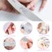 25 Pcs Washable Double Sided Nail Files | 100/180 Grits Emery Boards for Acrylic, Gel Nails | Professional Nail Styling Tools for Home and Salon - Buy Online on GoSupps.com