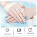 Lot de 2 Palettes de Bagues pour Nail Art Assiettes Rondes et Pied de Pouce Plateau de M lange pour Vernis Ongles et Pigments Accessoires Professionnels et Personnels - Buy Online on GoSupps.com