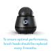 TAO Clean Silicone Brush Head Replacement - 1 Head for Electric Face Cleansing Brush - White - Buy Online on GoSupps.com