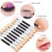Xixkolyu 20-Piece Eyeshadow Brush Set - Double-Sided Sponge Applicators & Disposable Eyeshadow Brushes for Flawless Makeup - Buy Online on GoSupps.com