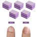 50 Pcs Mini Nail Buffers 180/100 Grit - Purple Nail Buffers for Natural Nails - Buy Online on GoSupps.com