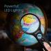 Wapodeai Magnifying Glass with Light 3X 45X High Magnification LED Handheld Lighted Magnifier Suitable for Reading Jewellery Crafts Lnspection Science (Black) - Buy Online on GoSupps.com