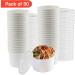 Smygoods 8oz Paper Soup Containers with Lids - 50 Count | Disposable Soup Bowls - Buy Online on GoSupps.com