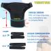 Shoulder Brace for Men & Women | Compression Sleeve for Pain Relief & Rotator Cuff Support - Buy Online on GoSupps.com