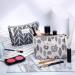 Buy 2 PC Canvas Cosmetic Bags - Printed Makeup & Travel Culture Bags with Zipper | Stylish & Multifunctional Accessories Worldwide Shipping - Buy Online on GoSupps.com