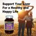 Organic Milk Thistle Capsules 180 Caps Pure Milk Thistle Powder Plus 80% Silymarin Extract Standardized Complex 450 mg Natural Liver Health Supplement Immune Boost Detox and Cleanse - Buy Online on GoSupps.com