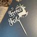 Merry Christmas Wooden Cake Topper - Festive Cake Decoration for Holiday Celebrations - Buy Online on GoSupps.com