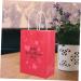 COOLHIYA 10pcs Valentine's Day Tote Reusable Gift Valentines Heart Design Bags Valentine Gift Bags Valentines Bags Valentines Day Gift Bags Candy Bags Delicate Decorations Paper Child 1 count (Pack of 1) As Shown 1 - Buy Online on GoSupps.com